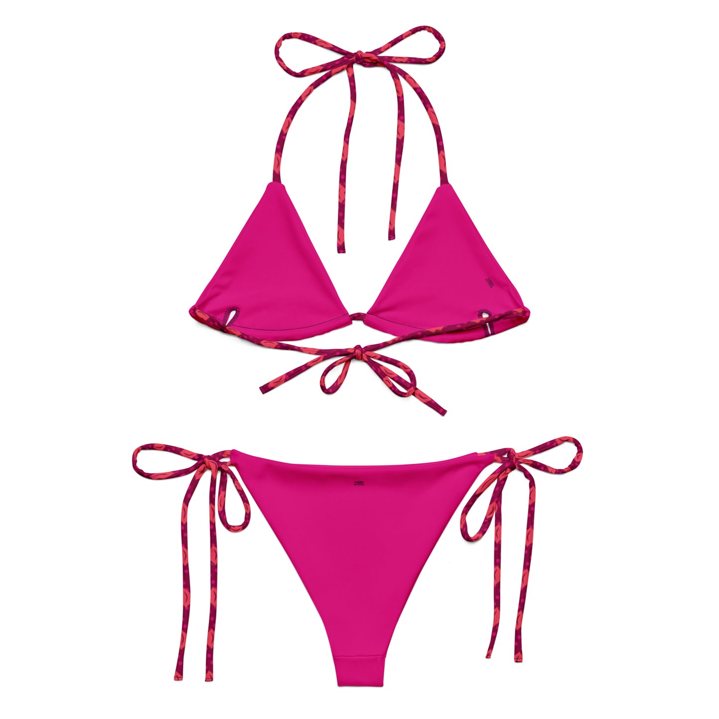 Burgundy Kiss String Bikini