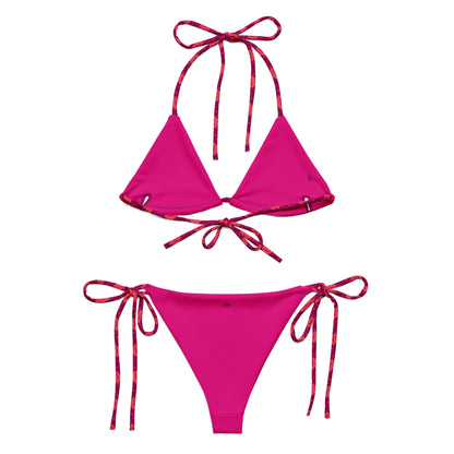 Burgundy Kiss String Bikini