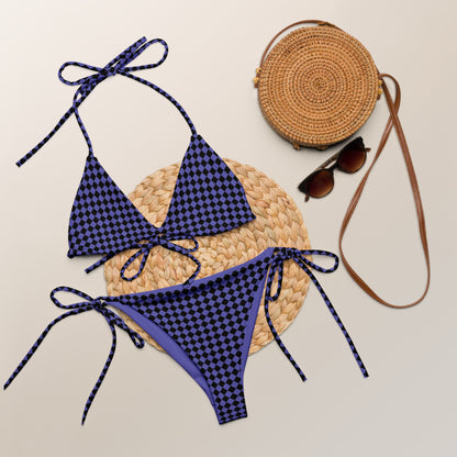 Midnight Mosaic String Bikini