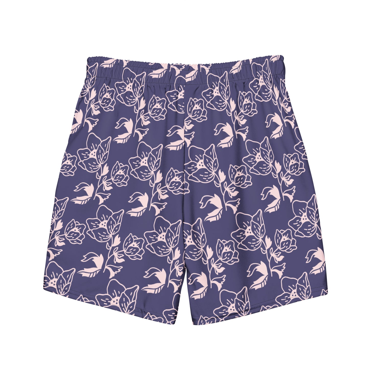 Cornflower Blossom Swim Trunks