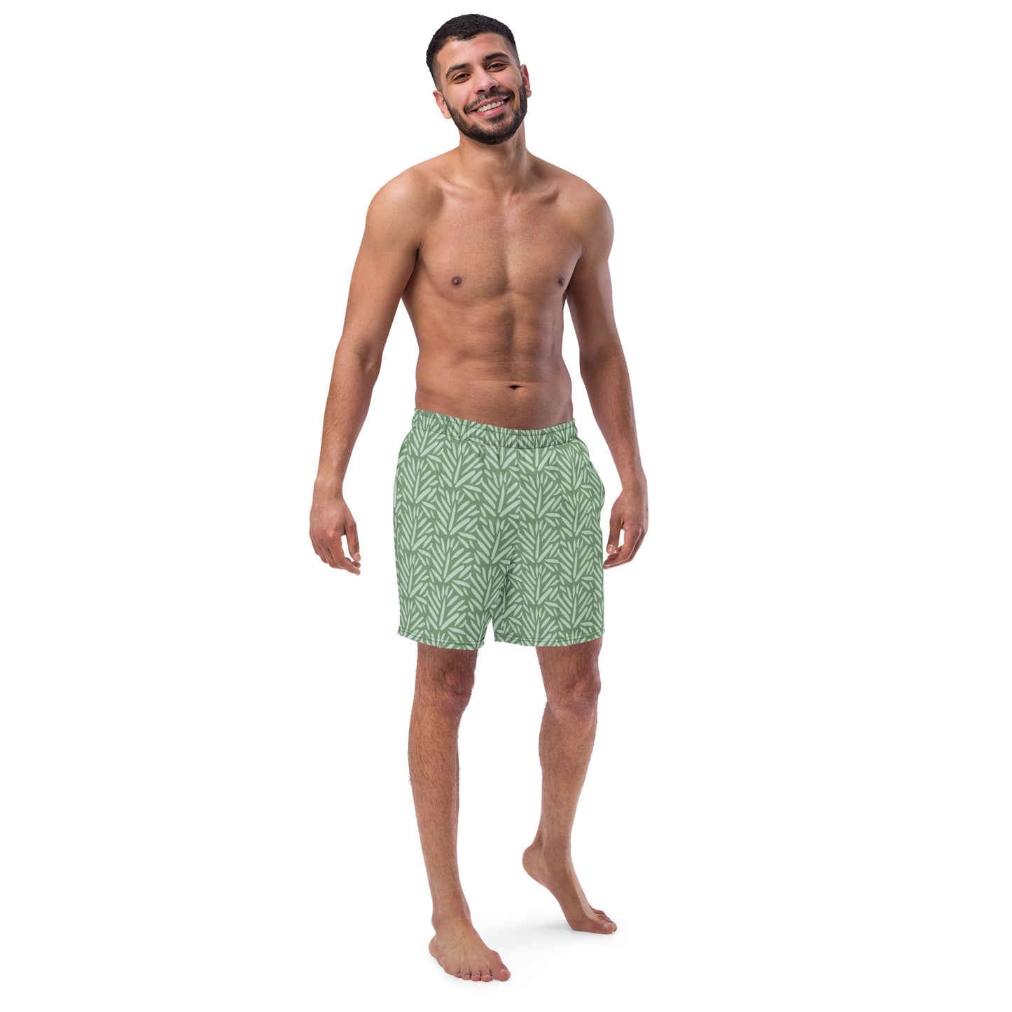 Leafy Grove Swim Trunks