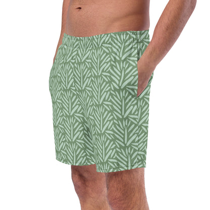 Leafy Grove Swim Trunks