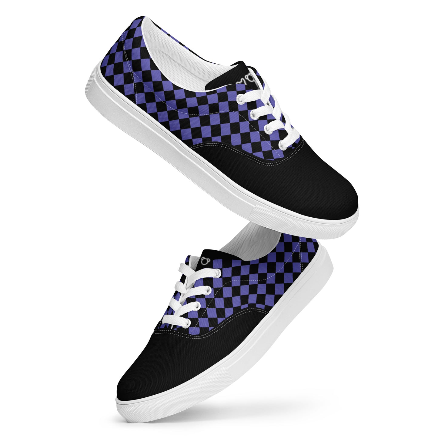 Midnight Mosaic Lace-Up Shoes for Her