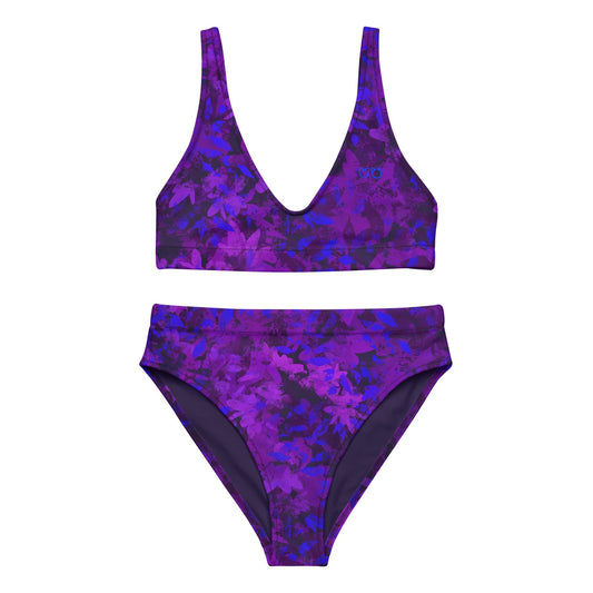 Purple Leaves Bikini - Calderwood Shop