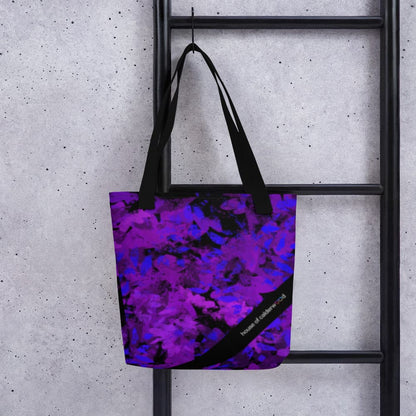 Purple Leaves Tote Bag - Calderwood Shop