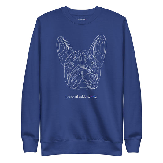 Frenchie Lines Sweatshirt - Calderwood Shop
